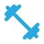 Dumb bell icon